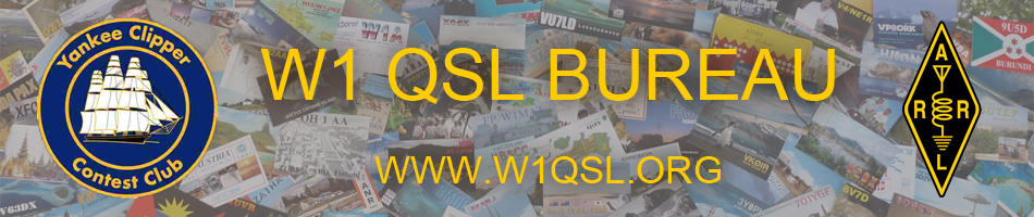 W1 QSL Bureau Header Logo